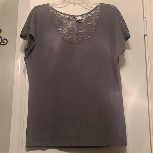 Lace backed top - Picture 1 of 5